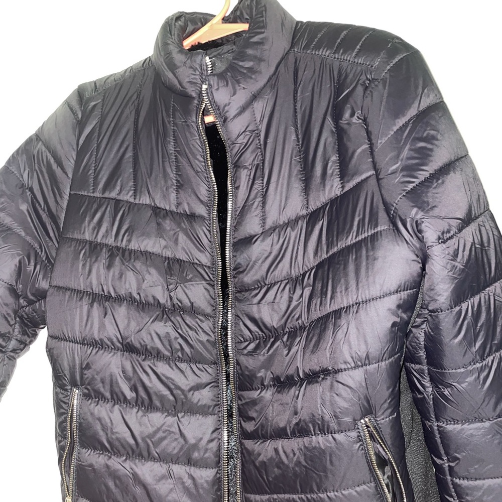 Brand new Agorss collection jacket with fur inside